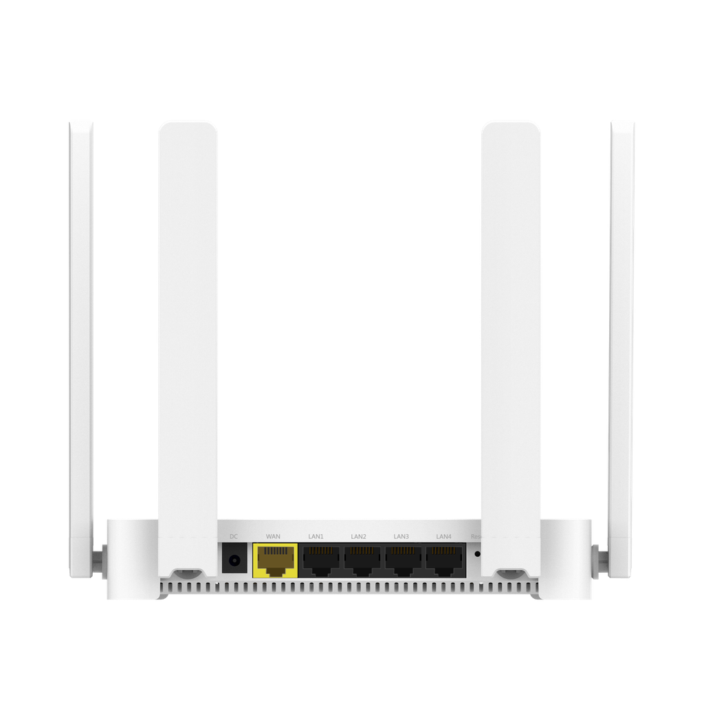 ROUTER WI-FI 6 DOBLE BANDA 5 PUERTOS GIGABIT 1800 MBPS 802.11AX 4 ANTENAS