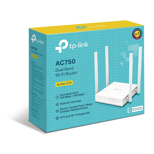 Router Archer C24 Ac750