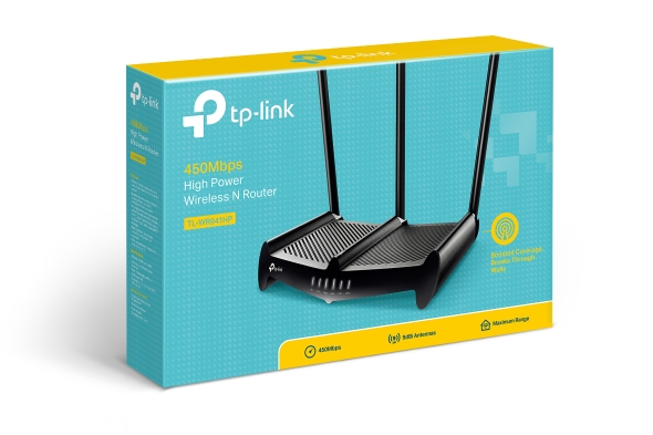 Router Inalámbrico Rompemuros Tplink Tl-Wr941Hp De 450Mbps