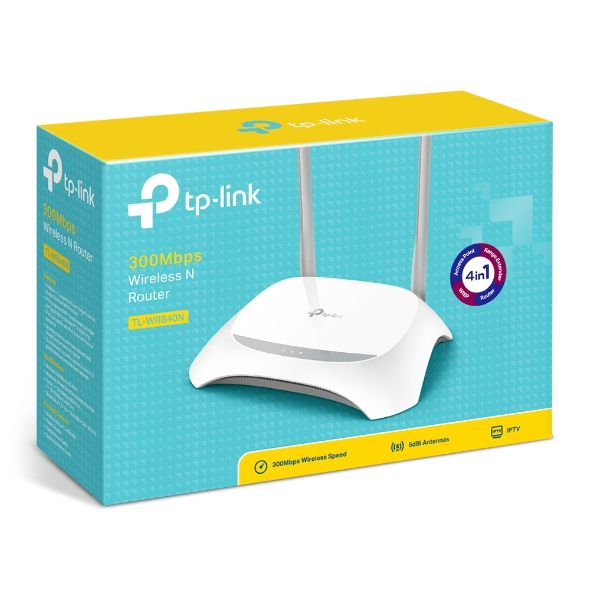 Router Tl-Wr840N 2 Antenas