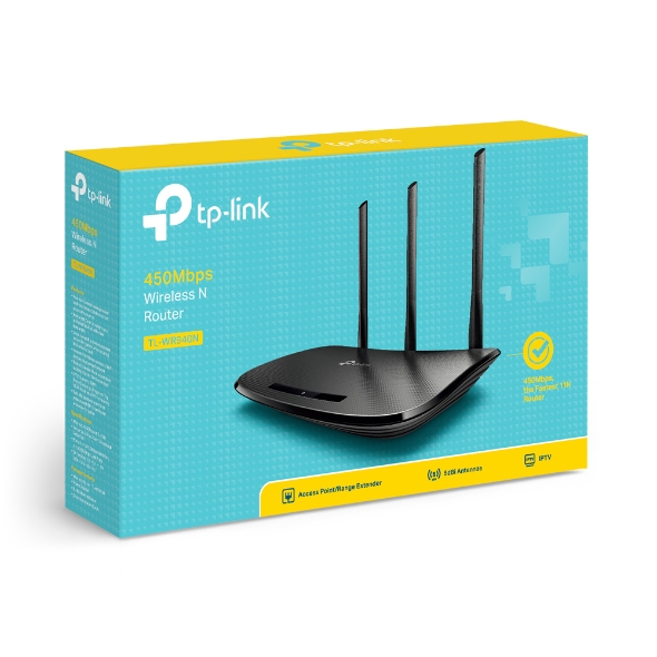 Router Tl-Wr940N 3 Antenas