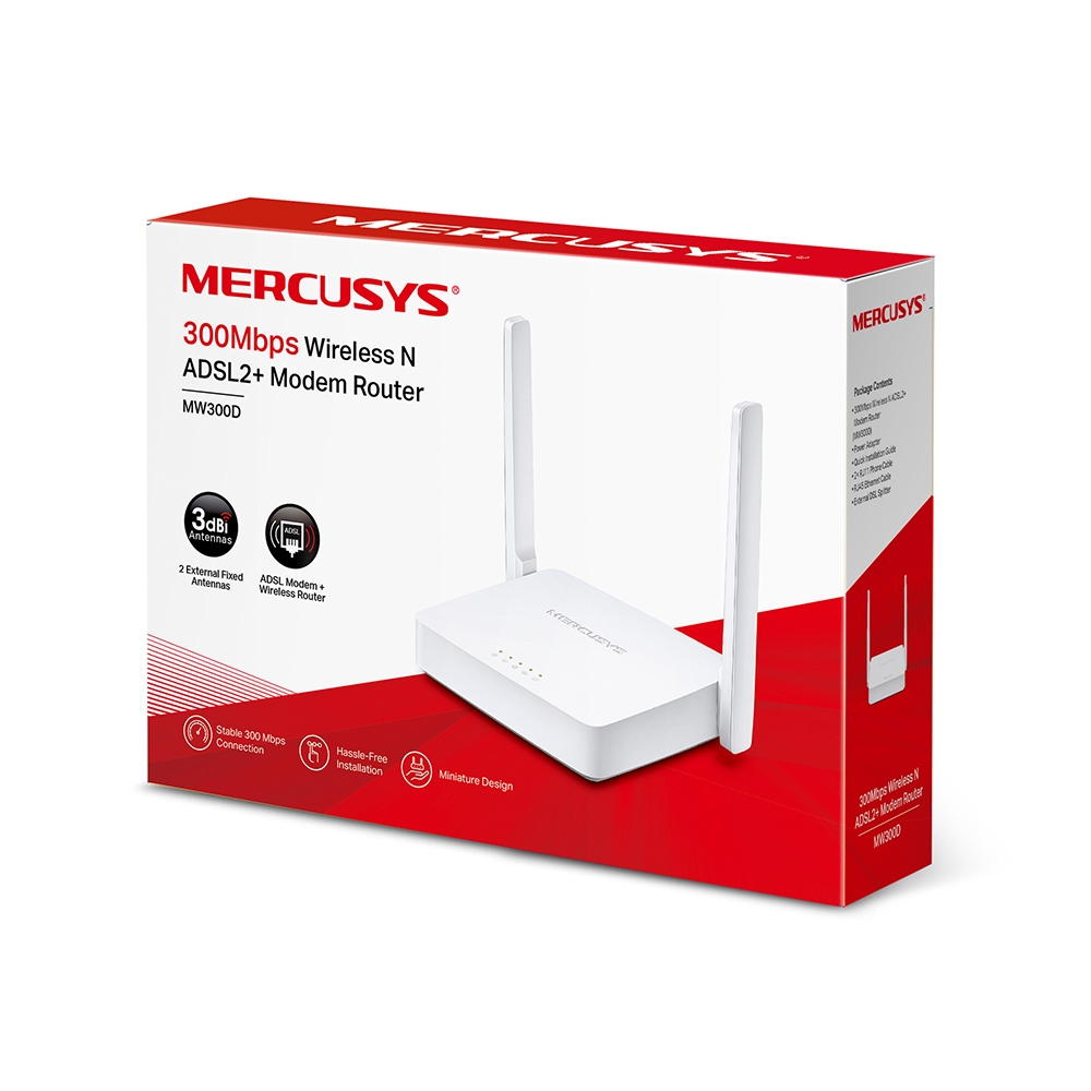 Modem Router Mw300D 300Mbps