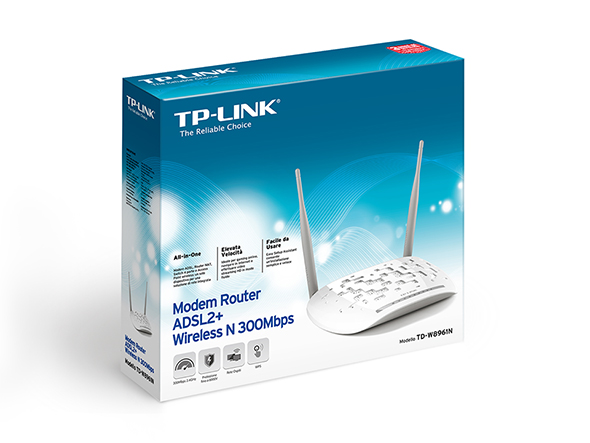 Modem Router Td-W8961N 300Mbps
