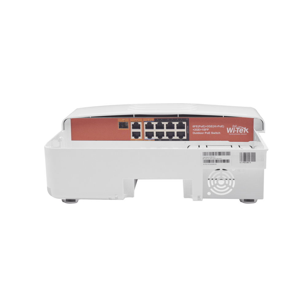 Switch PoE Para Exterior No Administrable 8 Puertos PoE