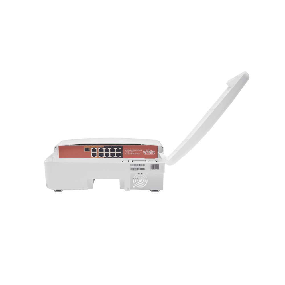 Switch PoE Para Exterior No Administrable 8 Puertos PoE