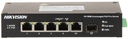 DS-3T0306HP-E/HS SWITCH HIKVISION NO GESTIONABLE 5 PUERTOS RJ45 / PoE 90W