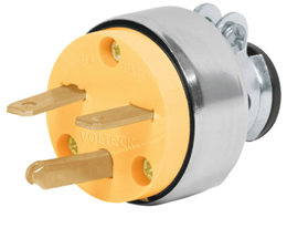 ENCHUFE DE GOMA 3 PATAS / 220V