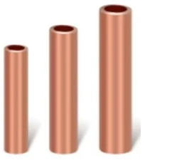 CILINDRO DE COBRE PARA UNIR CABLE 25MM PACK 2 UND