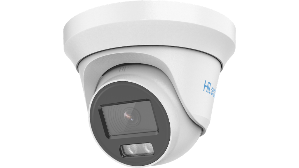 CÁMARA DOMO TURBO HD 2 MP / 2.8 MM / 1080P / COLORVU / IMAGEN A COLOR 24/7 / METAL / LUZ BLANCA 40 MTS / EXTERIOR IP66 / TVI-AHD-CVI-CVBS / DWDR