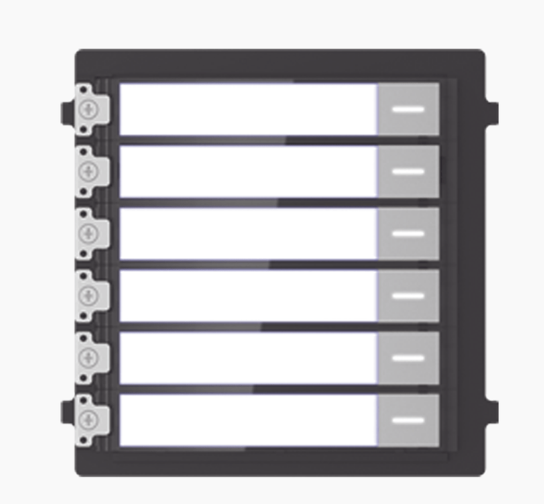 MÓDULO DE BOTONES PARA VIDEO PORTERO / LLAMADA DE UN SOLO TOQUE / HASTA 6 MONITORES