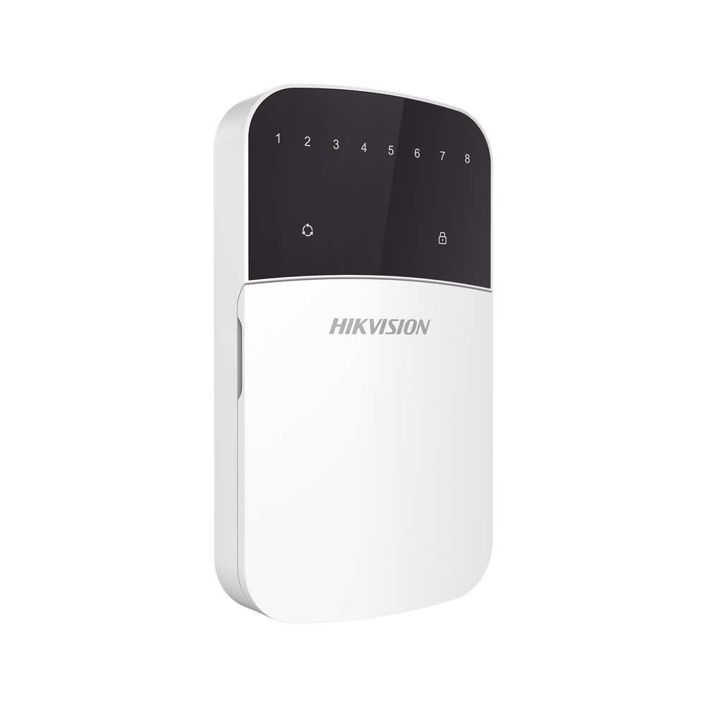 TECLADO DE LEDS / CABLEADO / 8 ZONAS / COMPATIBLE CON PANEL HÍBRIDO HIKVISION