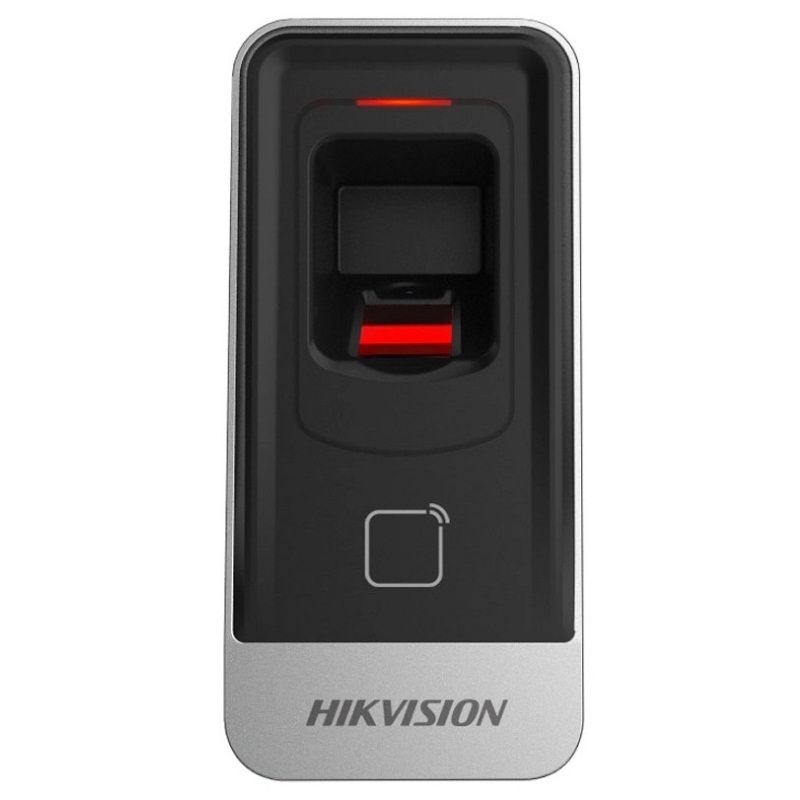 LECTOR ESCLAVO PROX EM IP65 / HUELLA DIGITAL / LECTOR DE TARJETAS DE PROXIMIDAD / RS-485 / INTERIOR Y EXTERIOR / REQUIERE PANEL DE CONTROL DE ACCESO DS-K2604,02,01 (LECTOR DE TARJETAS TIPO EM)