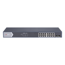 SWITCH 16 PUERTOS / POE+ / 2 PUERTOS GIGABIT UPLINK / 125 WATTS