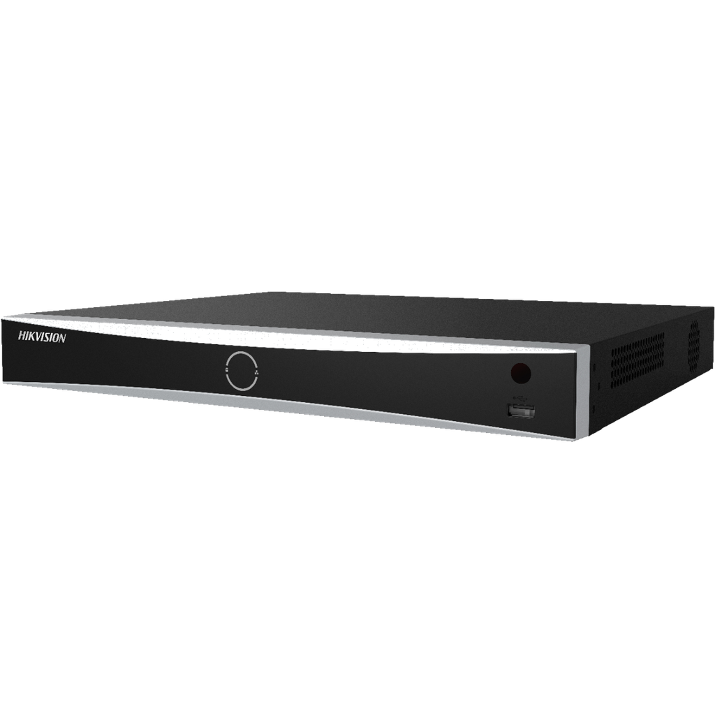 NVR 16 CANALES IP 12 MP / 4K / H.265+ / 2 SATA / 1 AUDIO / 16 POE / ACUSENSE / RECONOCIMIENTO FACIAL
