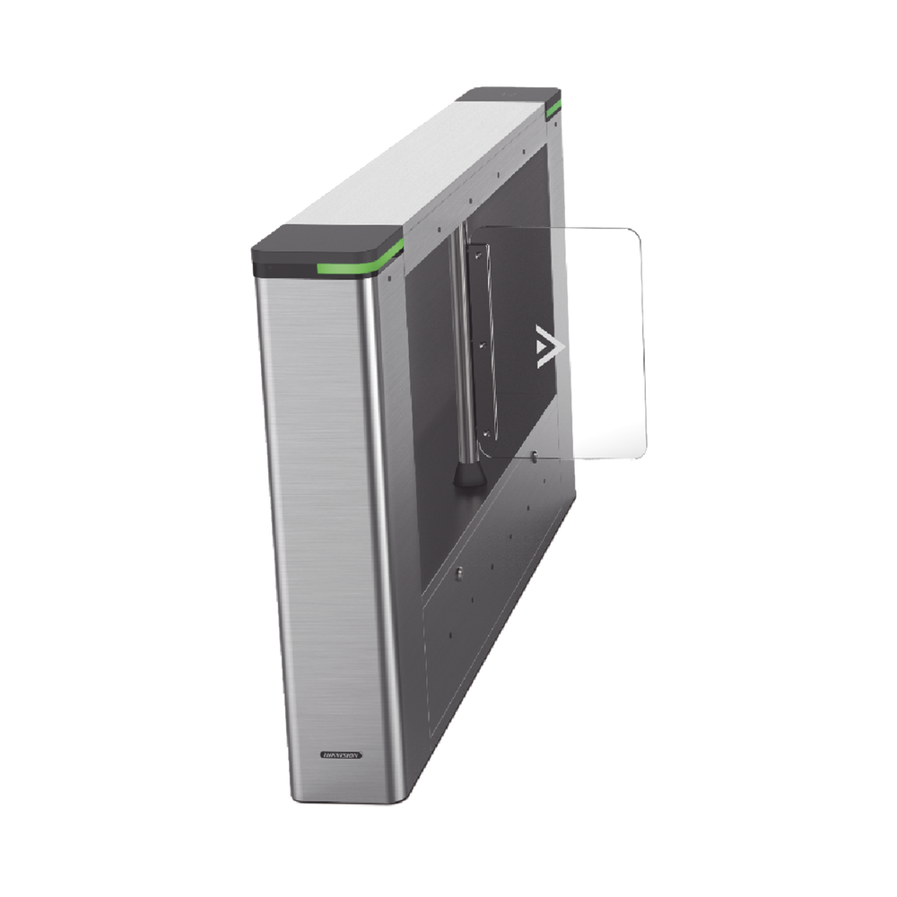 TORNIQUETE POSICIÓN IZQUIERDO TIPO SWING PARA CARRIL DE 65 CMS / INCLUYE LECTOR DE TARJETA MIFARE / TCP/IP / ADMINISTRABLE POR IVMS-4200 / 6,000,000 MCBF / 12 PARES DE IR