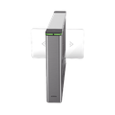 TORNIQUETE TIPO BARRERA - SWING POSICIÓN CENTRAL PARA CARRIL DE 65 CMS / INTERIOR / EXTERIOR / INCLUYE LECTOR DE TARJETAS MIFARE / TCP/ IP / 20 A 60 PERSONAS POR MINUTO / 12 PARES DE IR