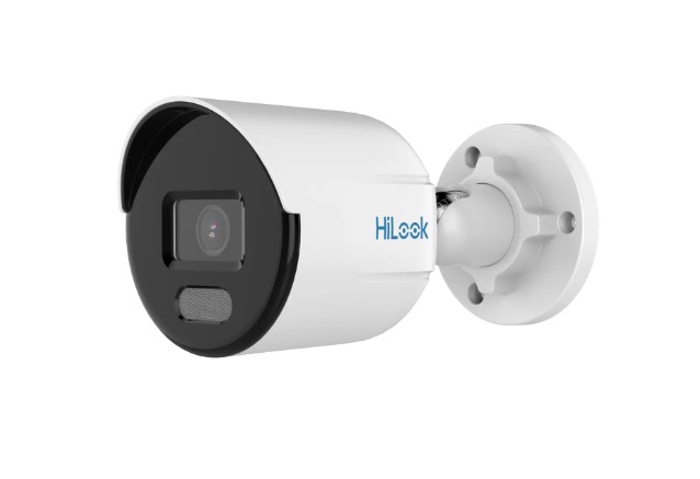 CÁMARA BULLET IP 2 MP / 2.8 MM / IMAGEN A COLOR 24/7 / LUZ BLANCA 30 MTS / EXTERIOR IP67 / POE / DWDR / H.265+