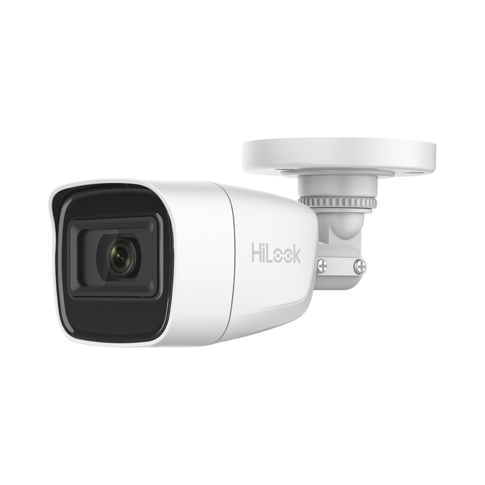 CÁMARA BULLET TURBO HD 2 MP / 2.8 MM / 1080P / IR 25 MTS / EXTERIOR IP66 / MICRÓFONO INTEGRADO / DWDR / PLÁSTICO / TVI-AHD-CVI-CVBS
