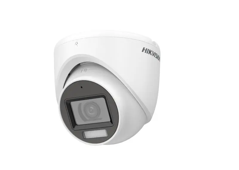 CÁMARA DOMO TURBO HD 2 MP / 2.8 MM / 1080P / LUZ DUAL / IR 20 MTS / LUS BLANCA 20 MTS / INTERIOR / MICRÓFONO INTEGRADO / DWDR / PLÁSTICO / TVI-AHD-CVI-CVBS / EXIR 2.2