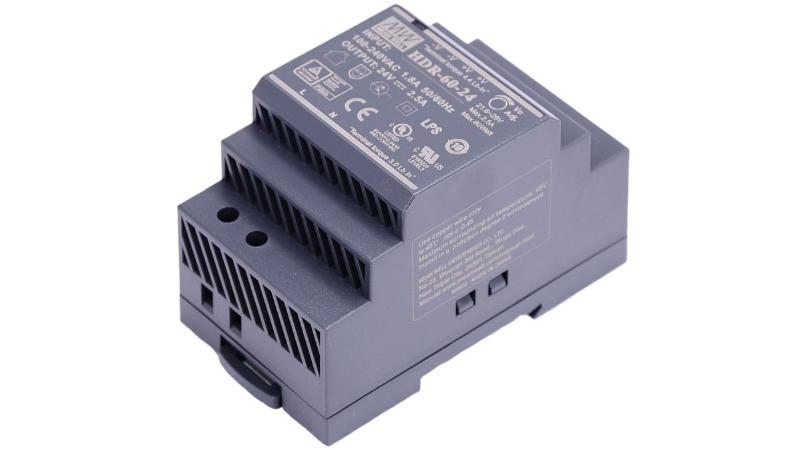 FUENTE DE PODER / SALIDA 24 V DC 60W / PARA DISTRIBUIDOR IP DE 2 HILOS / MONTAJE EN CARRIL DIN / FUENTE DE ALIMENTACIÓN 85 A 265 V AC