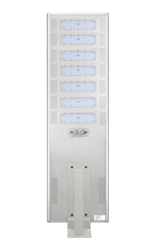 LAMPARA LED DE POSTE CON PANEL SOLAR INTEGRADO 80W