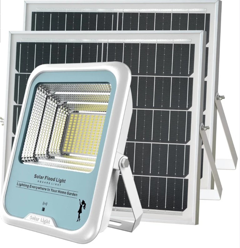 REFLECTOR LED CON PANEL SOLAR 200W