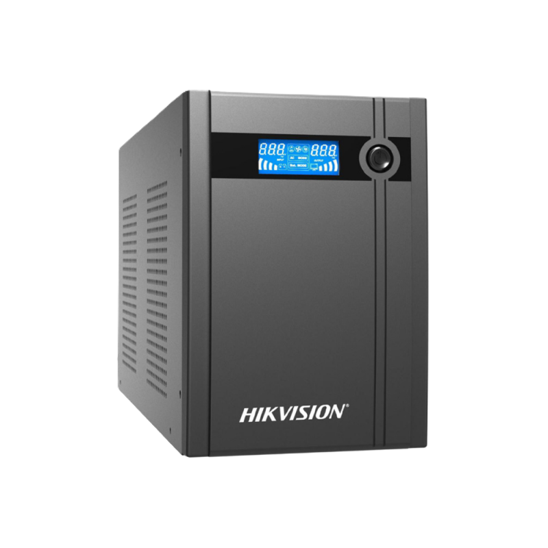 UPS HIKVISION 2000VA 1200W / 6 SALIDAS / PANTALLA LCD / PROTECCION CONTRA SOBRECARGA