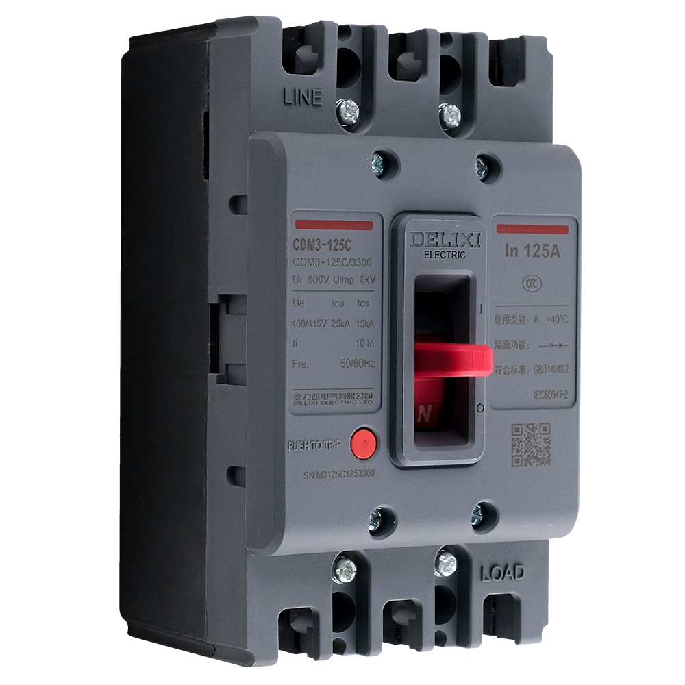 BREAKER DELIXI PARA ELECTRICIDAD 125A 1P