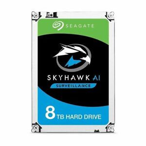 DISCO DURO INTERNO 3.5&quot; SATA 6 GB/S / 5400 RPM / 256 MB CACHE / SKYHAWK AI SURVEILLANCE / ESPECIAL PARA CCTV / 8 TB