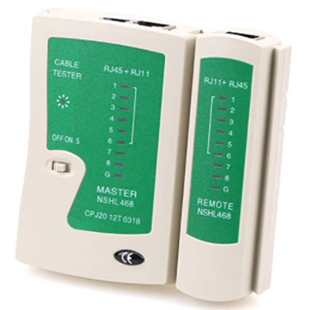 [PRORJ45M] PROBADOR TESTER RJ45 Y RJ 11 MINI (SIN BATERIA)