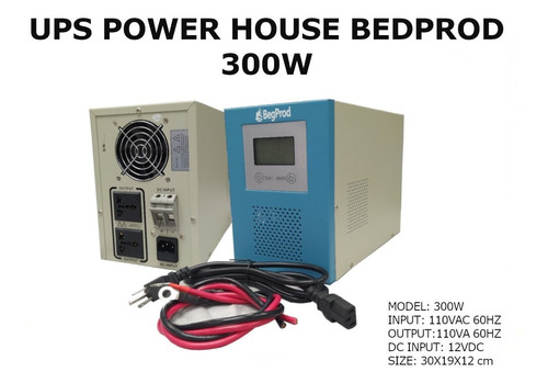 [PH300WBEGPROD] UPS POWER HOUSE 300W 500VA 12V-110V