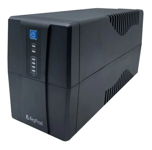 [UPS2000BEGPROD] UPS BEGPROD 2000VA 1200W 6 TOMAS 2 BATERÍA 9A