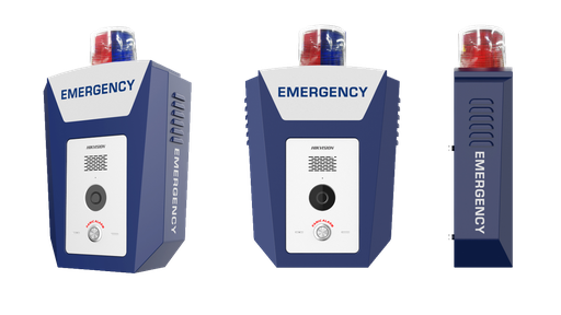 [DS-PEA2-21] ESTACIÓN DE ALARMA DE PÁNICO / CÁMARA 2 MP / AUDIO BIDIRECCIONAL / IR 10M