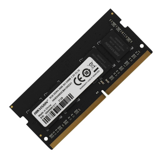 [HKED4082CBA1D0ZA1] MEMORIA RAM DDR4 / CAPACIDAD 8 GB / VELOCIDAD 2666 MHZ / FORMATO: SODIMM / VOLTAJE 1.20V / CL19 Y 260 PINES