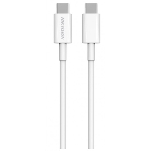 [HS-HUB-CBC2C] CABLE DE CARGA RÁPIDA USB-C A USB-C / LONGITUD 1000 MM / CORRIENTE MAX 3A / MAX 60W / VELOCIDAD DE TRANSFERENCIA 480 MBPS / COLOR BLANCO
