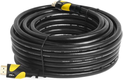 [PHD-100FT-Y] CABLE HDMI 30 MTS 2.0V CON AMPLIFICADOR DE SEÑAL INCORPORADO COMPATIBLE CON 4K 3D 1080P ETHERNET RETORNO DE AUDIO Y PAQUETE ULTRA HD-1