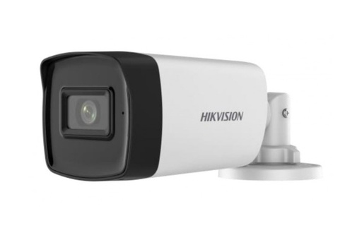 [DS-2CE17H0T-IT3FS(2.8mm)] CÁMARA BULLET TURBO HD 5 MP / 2.8 MM / 2560 X 1944 / IR 40 MTS / EXTERIOR IP67 / MICRÓFONO INTEGRADO / DWDR / TVI-AHD-CVI-CVBS