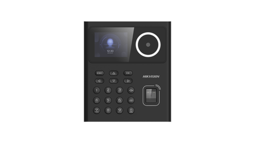 [DS-K1T320EFWX] TERMINAL DE ACCESO POR RECONOCIMIENTO FACIAL / TARJETAS EM / HUELLAS / PIN / PANTALLA LCD 2.4&quot; / 2 MP / 500 ROSTROS / 1000 TARJETAS / 1000 HUELLAS
