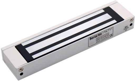 [DS-K4H250S] CERRADURA MAGNÉTICA / 272 KG / USO EN PUERTA DE MADERA VIDRIO O METAL / ALUMINIO ANODIZADO / INDICADOR LED