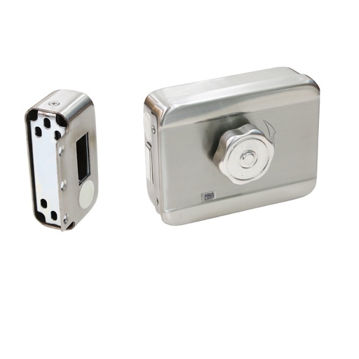 [DS-K4E100] CERRADURA INTELIGENTE DE MOTOR ELECTRICO / ACERO INOXIDABLE / DIMENSIONES 130 X 100 X 61.25 MM / DC 12 V +-10%