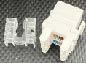 [ID-KJU5E180B] KEYSTONE JACK COUPLER RJ45 CAT5E BLANCO X10