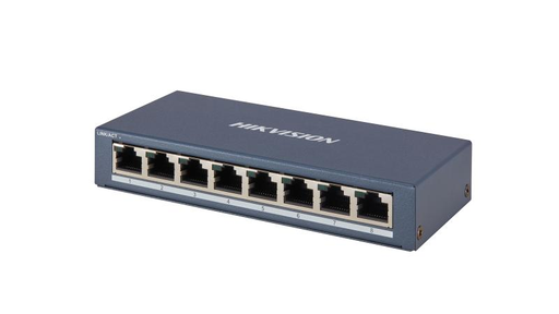 [DS-3E0508-E] SWITCH 8 PUERTOS GIGABIT 10/100/1000 MBPS / ADI /ADX / 9V DC / 1 A / MONTAJE SOBRE ESCRITORIO Ó PARED