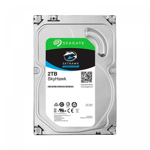 [HDD,ST2000VX017,2TB,5400,3.5,SATA3,] DISCO DURO INTERNO 3.5&quot; SATA 6 GB/S /5400 RPM / 256 MB CACHE / SKYHAWK AI SURVEILLANCE / ESPECIAL PARA CCTV /  2 TB
